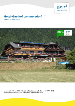 Hotel-Gasthof Lammersdorf in Millstatt