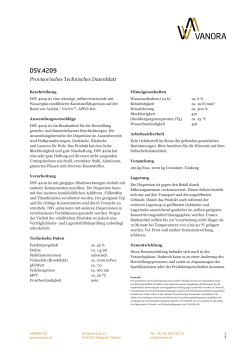 DSV.4209 - Vanora AG