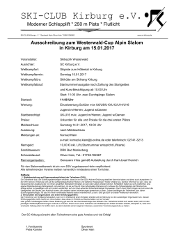 Kids Aufgepasst - WSV Salzburger Kopf eV