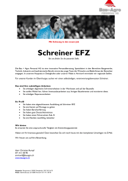 Schreiner EFZ