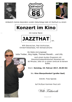 jazzthat jazzthat - Kino Oberpullendorf