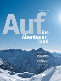 ins Abenteuer