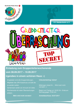 GRUPPENLEITER