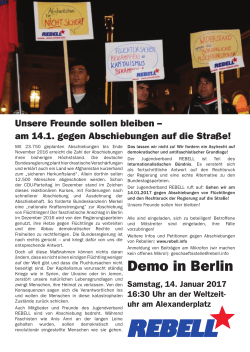 Demo in Berlin - MLPD Kreis Zollern-Alb