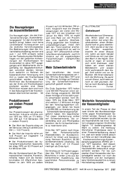 Deutsches Ärzteblatt 1977: A-2157