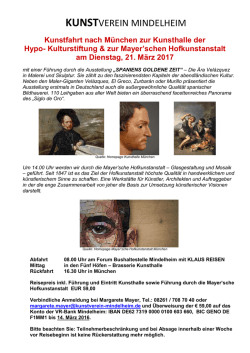 Infos - Kunstverein Mindelheim