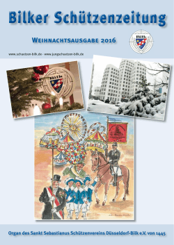 Bilker Schützenzeitung - St. Seb. Schützenverein Düsseldorf