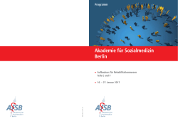 Akademie für Sozialmedizin Berlin