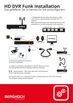 HD DVR Funk Installation