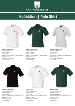 Kollektion | Polo Shirt