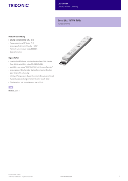 Driver LCAI 38/75 W TW lp
