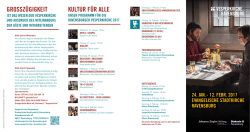 grossz&uuml;gigkeit kultur f&uuml;r alle