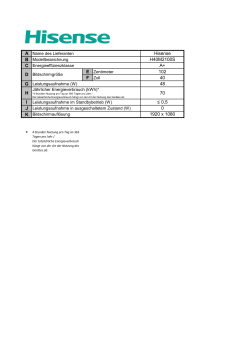 H40M2100S Product Fiche