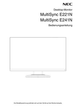 MultiSync E221N MultiSync E241N