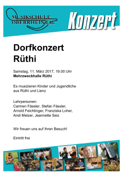 Rüthi 11. März 2017