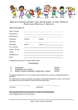 DRK Kreisverband Leipzig-Land e - Freitags