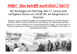 Hilfe! Das betrifft auch Dich