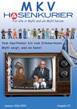 Hasenkurier 2016/2017 (Ausgabe 23)