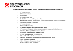 Folgende Materialien sind im Erzählkoffer enthalten:
