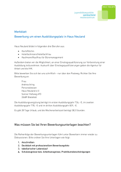 hilfreiche Tipps