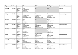 Probenplan September bis Probenwochenende (2)