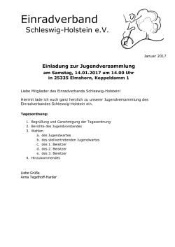 Info hier - Einradverband Schleswig