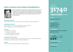 Ideen umsetzen mit sauberen Handskizzen 1