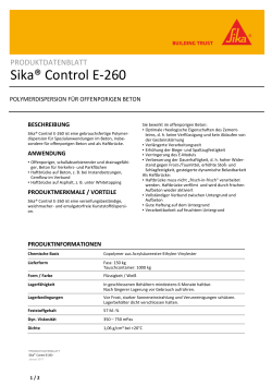 Sika Control E-260