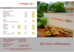 Herzlich willkommen.