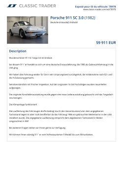 Porsche 911 SC 3.0 (1982) 59 911 EUR