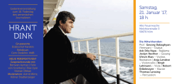 HrAnT DInK - Kulturforum T&uuml;rkei Deutschland