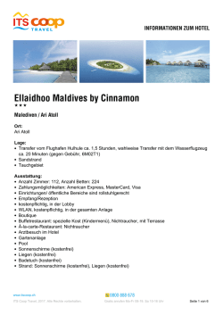 Hotelinfos als PDF