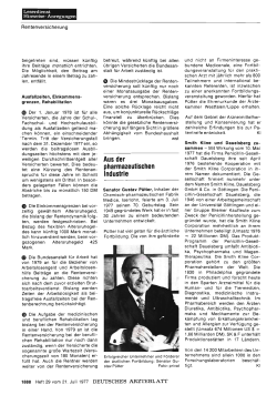 Deutsches Ärzteblatt 1977: A-1888