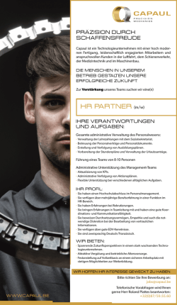 hr Partner (m/w)