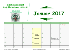 Kalender 2017 - Schützengesellschaft Groß