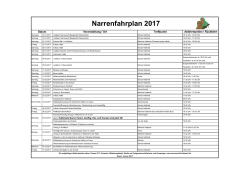 Narrenfahrplan 2017 - Narrenzunft Halbmeil