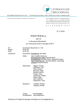 protokoll_161115_hp - Elternbeirat am Gymnasium Bruckmühl
