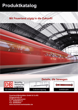 Produktkatalog - Feuerland Werkst&auml;tten