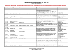 Veranstaltungskalender 14.