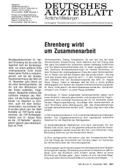 Deutsches Ärzteblatt 1980: A-2831