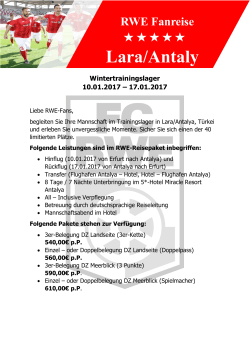 Lara/Antaly a - FC Rot Weiß Erfurt