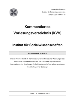 KVV - Universität Stuttgart