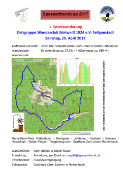 Spessartbund Power Sportwanderung - xn--spessartmuse