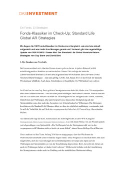 Fonds-Klassiker im Check-Up: Standard Life