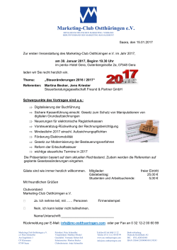 Einladung als PDF