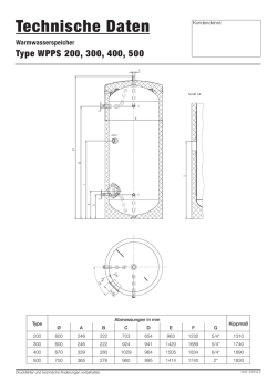 Technische Daten