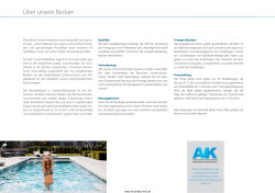 Preisliste von Riviera Pool Schwimmbecken Classic