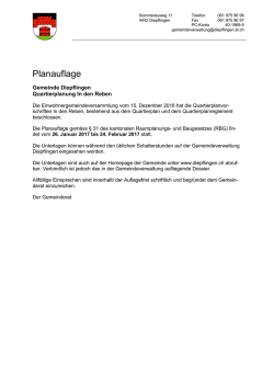 Informationsschreiben