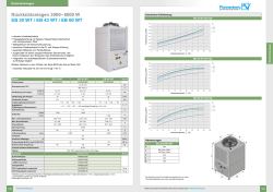 Rückkühlanlagen 3000– 6000 W EB 30 WT / EB 43