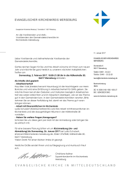 EVANGELISCHER KIRCHENKREIS MERSEBURG